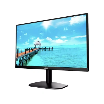Monitor LED AOC de 21,5 pulgadas, profesional, plano, VA, FHD