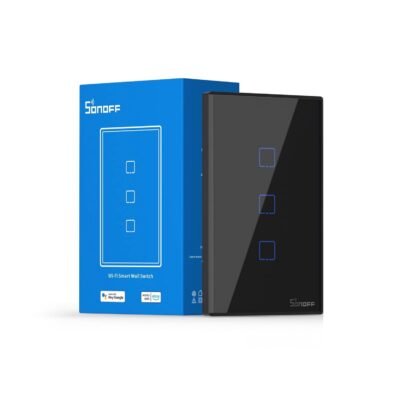 SONOFF Interruptor de luz inteligente, interruptor de pared inteligente x 1 - 39 USD
