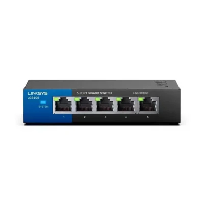 Switch Linksys 5 Puertos Gigabit + Instalación