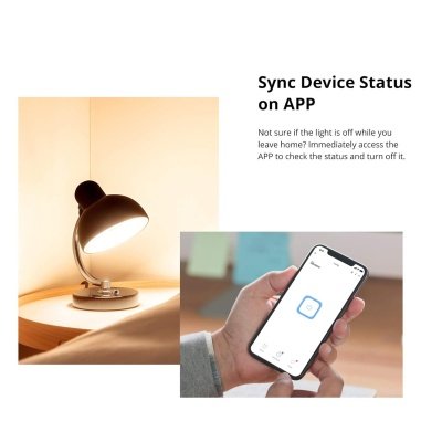 Módulo de interruptor de luz inalámbrico inteligente SONOFF R2 Basic R2 de 10 A con WiFi para solución de automatización del hogar inteligente, funciona con Amazon Alexa y Google Home, funciona con Alexa - Image 8
