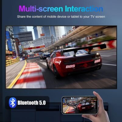 Combo 3 Android TV Box 13.0, Android Box 4GB RAM 64GB ROM, Quad Core Android Smart 8K TV Box con mini teclado soporte 2.4G/5.0GHz Dual WiFi 100M Ethernet Bluetooth - 54 USD - Image 7