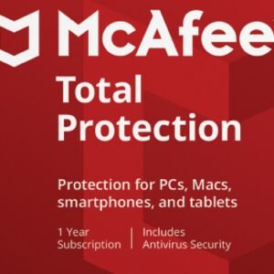 McAfee Total Protection + Safe Connect VPN 10 Dispositivos