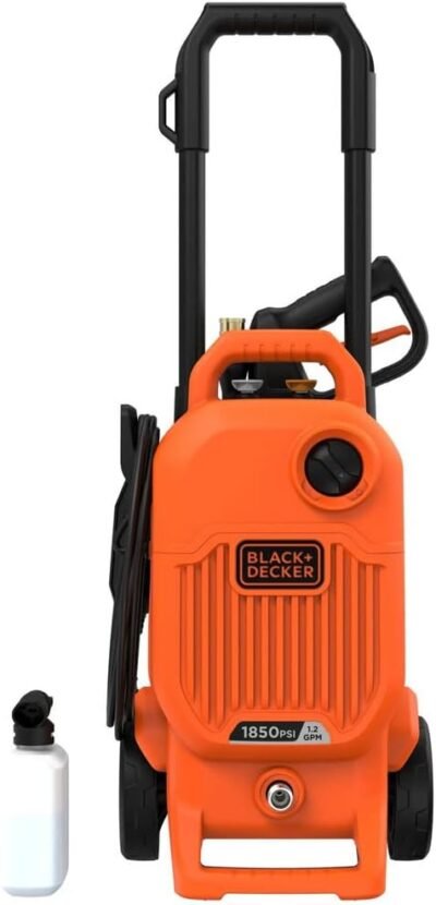 BLACK+DECKER Lavadora a presión eléctrica, agua fría, 1850 PSI, 1.2 GPM (BEPW1850) - 170 USD - Image 3