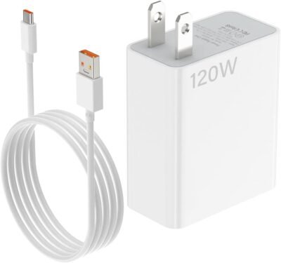 Xiaomi Charger 120W Hypercharge Cargador de pared rápido 90W para Xiaomi