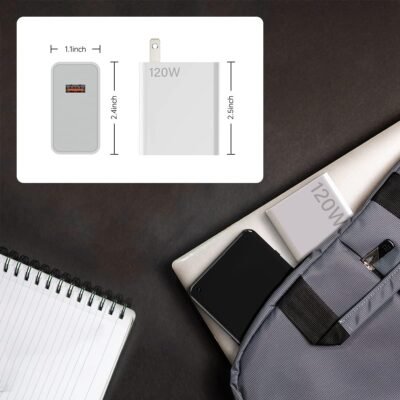 Xiaomi Charger 120W Hypercharge Cargador de pared rápido 90W para Xiaomi - Image 9