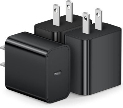 Bloque de cargador USB C, bloque de cargador de teléfono - 8 USD