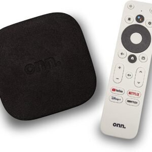 ONN Dispositivo de transmisión Android TV 4K UHD con contro
