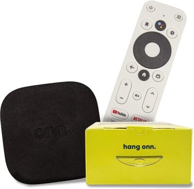 ONN Dispositivo de transmisión Android TV 4K UHD con contro - Image 4