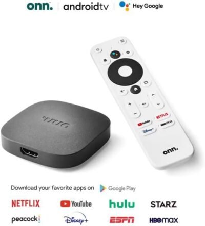 ONN Dispositivo de transmisión Android TV 4K UHD con contro - Image 6