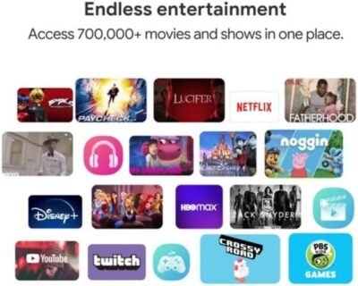 ONN Dispositivo de transmisión Android TV 4K UHD con contro - Image 7