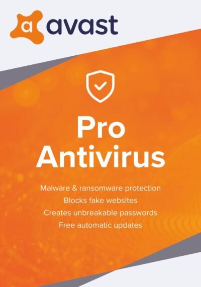 🛡️ Avast Pro Antivirus – 1 Dispositivo / 1 Año