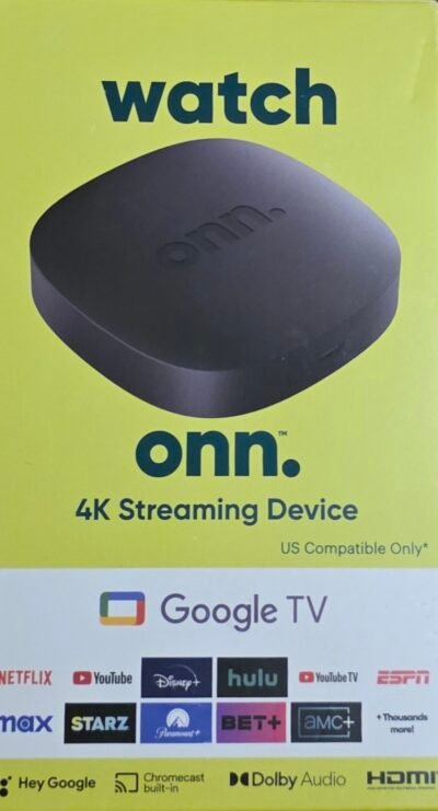 ONN Dispositivo de transmisión Android TV 4K UHD con contro - Image 9